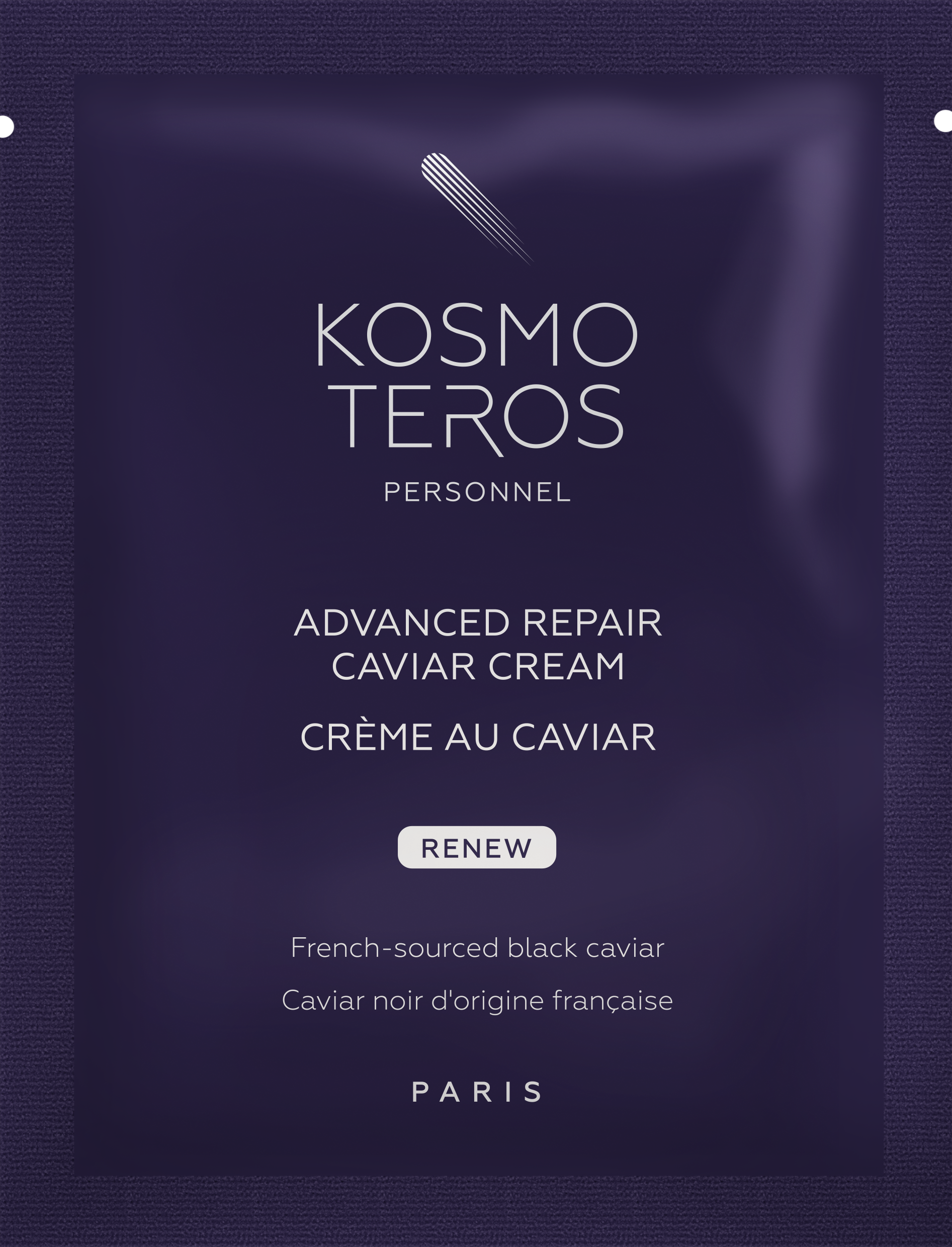 Echantillon Crème au caviar